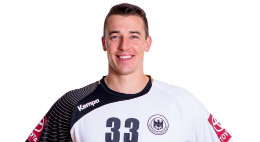 © DHB Dominik Klein im Handball-Trikot