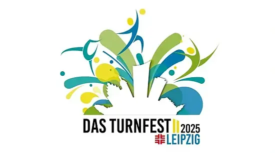 Logo Internationales Deutsches Turnfest in Leipzig 2025