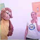 DTB Maskottchen Taffi und Singa Gätgens