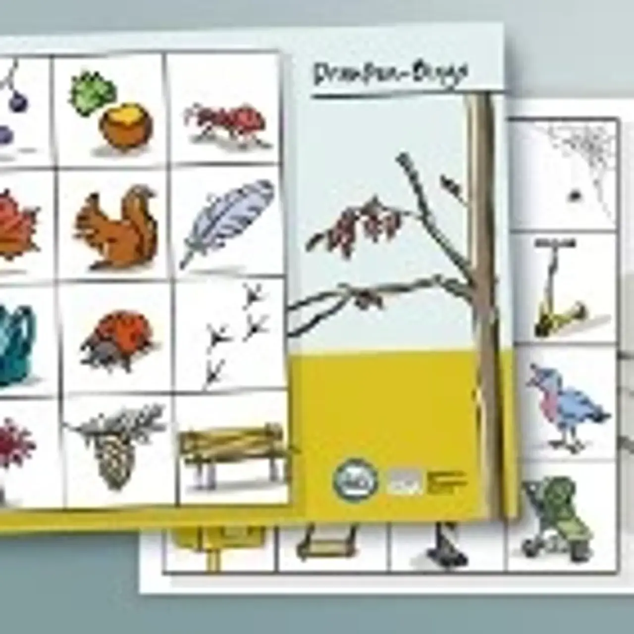 Ansicht auf die Bingo-Vorlagen