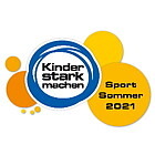 Logo des „Kinder stark machen" Sportsommers